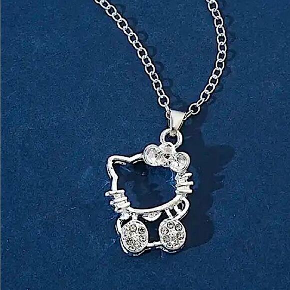 Hello Kitty, silver necklace - Picture 3 of 6